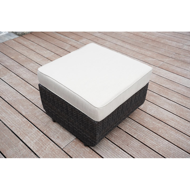 DirectWicker Brooklynrose Outdoor Ottoman Wayfair
